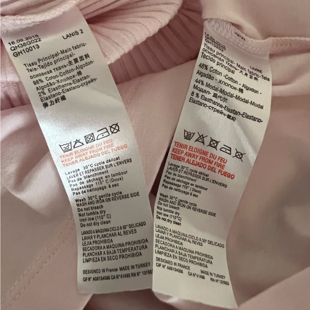 Lili Pink Sequin Kids Tops T Shirts 2pc Set Girl Pink Sequin Size 6 / 7 European - Picture 6 of 7